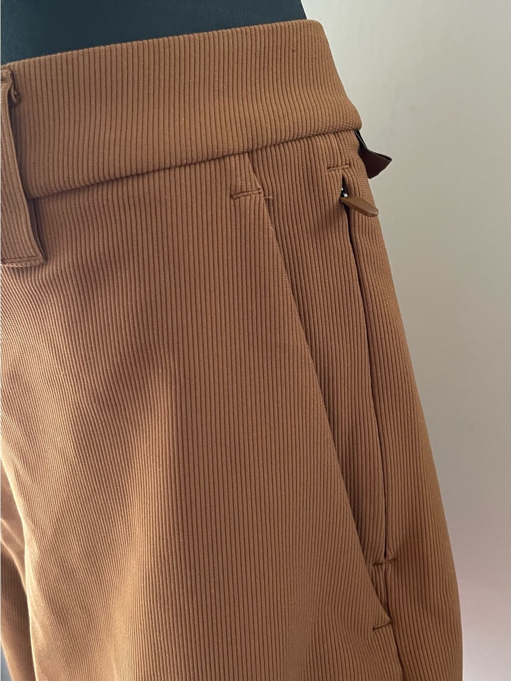 Lululemon Commission Classic Fit Short Cord Copper Brown Size 31 - Picture 3 of 10
